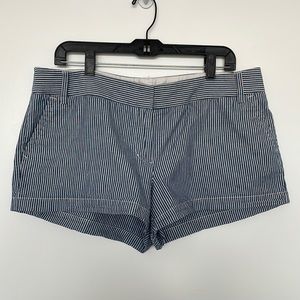 J Crew, City Fit, Shorts, striped